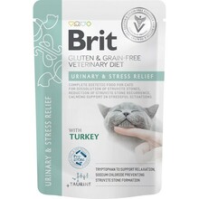 Brit GF Veterinary Diets Urinary märgtoit kassidele, 85 g