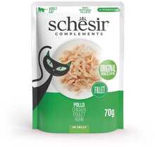 Märgtoit kassidele Agras Pet Foods SCHESIR kanaliha filee želees, 70 g