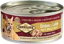 Märgtoit kassidele Carnilove Chicken & Lamb White Muscle Meat, 100 g