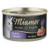 Märgtoit kassidele Miamor Feline Filets tuunikala ja kalmaariga, 100 g