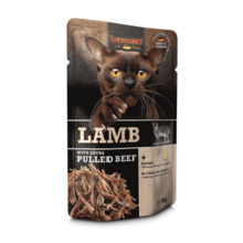 Leonardo Pulled Beef konserv kassidele lambaliha ja rebitud veiselihaga, 70 g