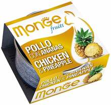 Kassikonserv Monge Fruits kanaliha ja ananassiga, 80 g