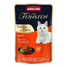 Märgtoit kassipoegadele Animonda Vom Feinsten pardiliha ja kalkunifileega, 85 g