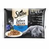 Konserv kassipoegadele SHEBA kalaga, 4 x 85 g