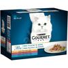 Kassi märgtoit Purina Gourmet Perle, kalaga, 12 x 85 g