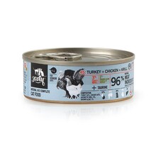 Märgtoit eakatele kassidele 3Coty kalkuniliha, kanaliha ja krilliga, 80 g
