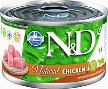Kassi märgtoit Farmina N&D Natural Chicken, 140 g