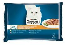 Märgtoit kassipoegadele Gourmet, liha valik, kalkun, 4 x 85 g