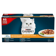 Märgtoit kassipoegadele Purina Gourmet Perle Mini Filets in Sauce, 60 x 85 g