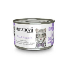 Amanova Jelly märgtoit kassidele tuunikala ja krevettidega, 70 g
