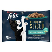 Felix Deliciously Sliced Fish, 4x 80 g