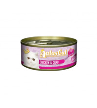 Konserv kassidele Aatas Cat Creamy Chicken & Crab, 80 g