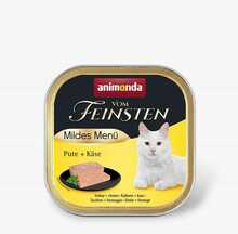 Märgtoit kassidele Animonda Vom Feinsten Adult kalkuni ja juustuga, 100 g