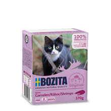 Märgtoit kassidele Bozita krevettidega, 370 g