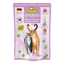 Märgtoit kassidele GranataPet DeliCATessen lambaliha ja kalkunilihaga, 85 g