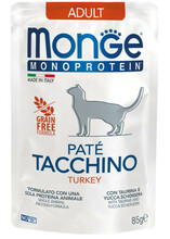 Konserv kassidele Monge Monoprotein kalkuniga, 85 g