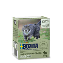 Märgtoit kassidele Bozita küülikulihaga kastmes, 370 g