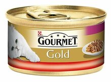Gourmet Gold veise- ja kanaliha kastmes, 85 g