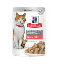 Konserv kassipoegadele Hill's Science Plan Sterilized Cat Young Adult Salmon, 85 g