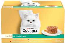Märgtoit kassipoegadele Purina Gourmet Gold Savoury Cake, 48 x 85 g