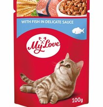 Konserv kassidele My Love kalaga, 100 g