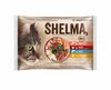 Märgtoit kassidele Shelma lõhe, tursa, veiseliha ja kanaga, 4 x 85 g