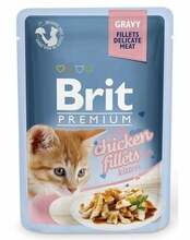 Konserv kassipoegadele Brit Premium Chicken for Kitten in Gravy, 85 g