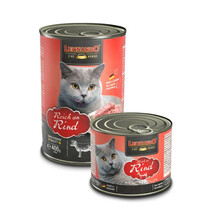 Leonardo Beef konserv kassidele veiselihaga, 400 g, 6 tk