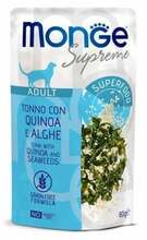 Monge Supreme konserv kassidele tuunikala, kinoa ja merevetikatega, 80 g