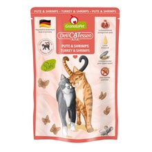 Märgtoit kassipoegadele Fox4Pets GRANATAPET DeliCATessen kalkuni ja krevettidega, 85 g