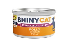 Märgtoit kassipoegadele GimCat ShinyCat Jelly Sterilized Chicken, 70 g