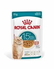 Märgtoit kassipoegadele Royal Canin Ageing 15+ kastmes, 12 x 85 g