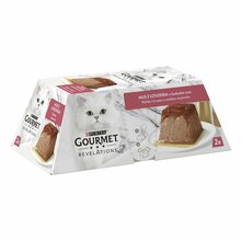Märgtoit kassidele Purina Gourmet Revelations lõhega, 2x57 g