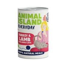 Kassi märgtoit Animal Island Everyday kalkuni ja lambaga, 400 g