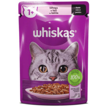 Konserv kassidele Whiskas Adult lõhega, 85 g