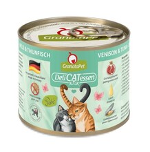 Märgtoit kassidele GranataPet DeliCATessen hirveliha ja tuunikalaga, 200 g