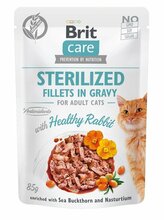 Brit Care Sterilized Fillets in Gravy Rabbit, 85 g