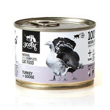 Konserv kassidele 3Coty Turkey + Goose, 180 g