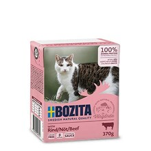 Märgtoit kassidele Bozita veiselihaga kastmes, 370 g