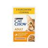 Märgtoit kassidele Purina Cat Chow Adult kanaliha ja suvikõrvitsaga, 85 g