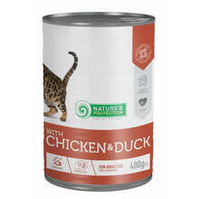 Natures Protection konserv kassidele kanaliha ja pardilihaga, 400 g