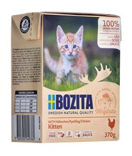 Märgtoit kassipoegadele Bozita kanaga kastmes, 370 g