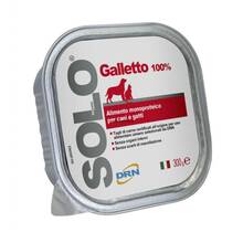 Märgtoit koertele ja kassidele DRN Solo Galletto kanaga, 300 g