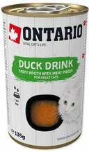 Konserv kassidele Ontario Cat Adult Duck Drink, 135 g