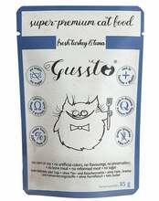 Märgtoit kassidele GUSSTO Cat Fresh Turkey&Tuna, 85 g