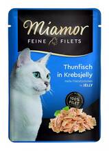 Märgtoit kassidele Miamor Feine Filets tuunikala ja krabiga želees, 100 g