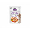 Konserv kassipoegadele Brit Care Kitten Fillets in Gravy Turkey, 85 g