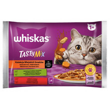 Märgtoit kassipoegadele Whiskas Tasty Mix in Sauce, 4x85g