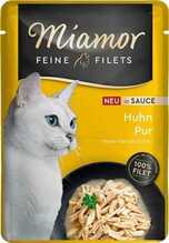 Märgtoit kassidele Miamor Feine Filets kanaga, 100 g