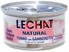 Kassikonserv LeChat Natural tuunikala ja krevettidega, 80 g